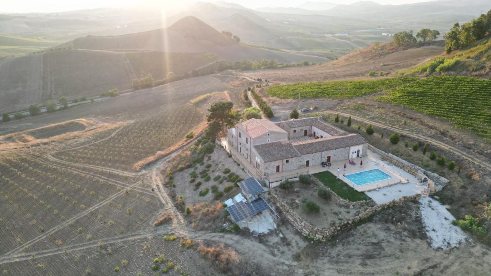 Masseria Baglio Perciata Camporeale Buitenkant foto