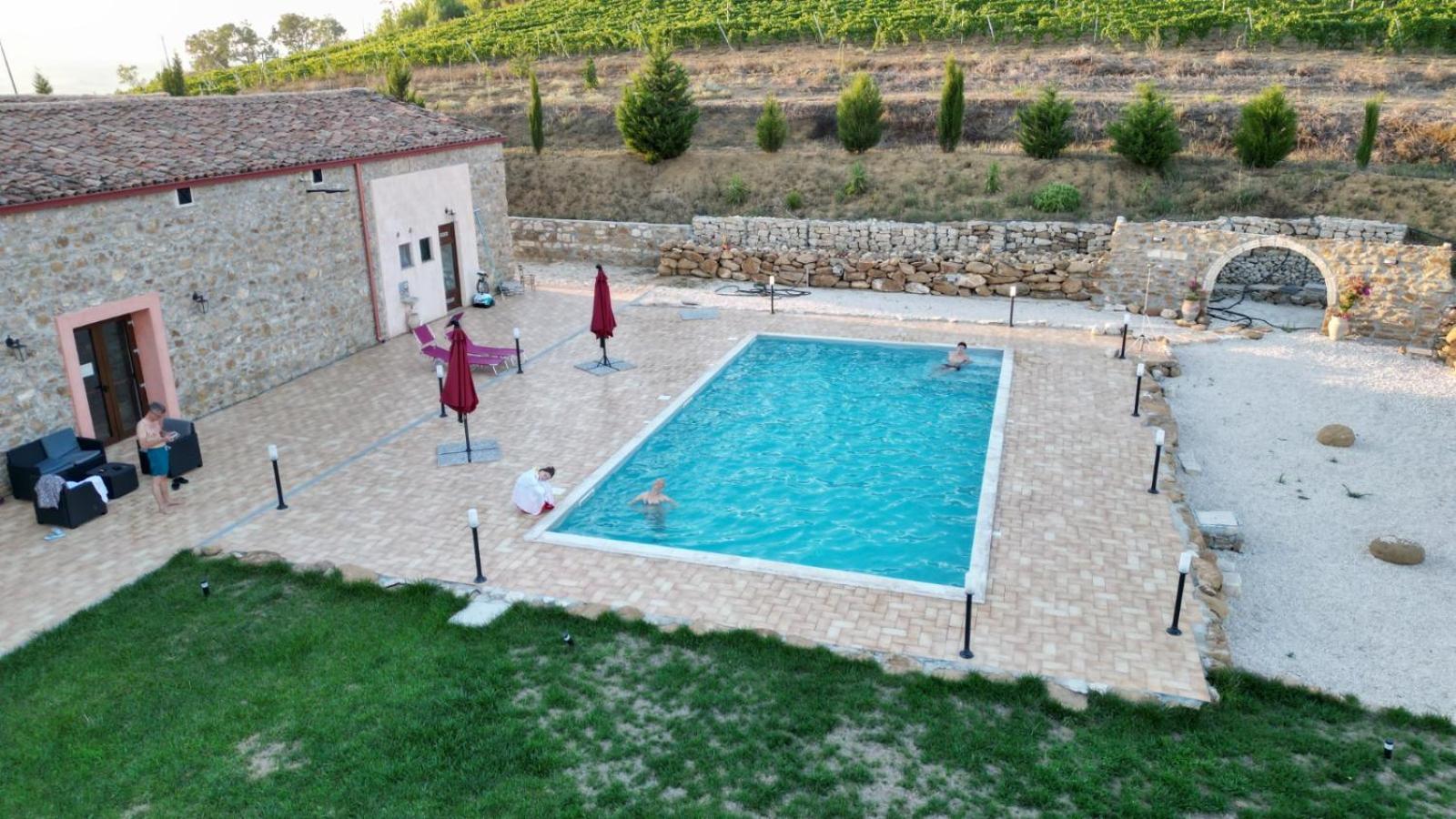 Masseria Baglio Perciata Camporeale Buitenkant foto