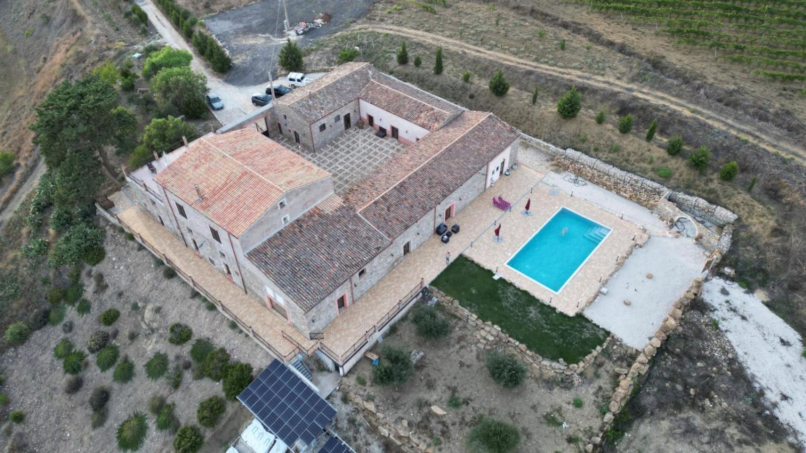 Masseria Baglio Perciata Camporeale Buitenkant foto
