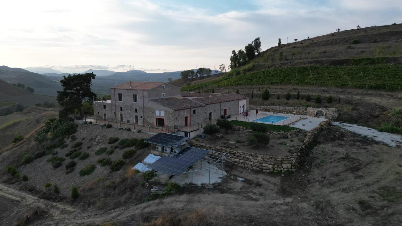 Masseria Baglio Perciata Camporeale Buitenkant foto